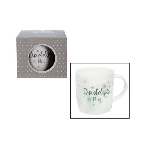 Coffee Mug 300ml in Gift Box Patterned Daddys Mug