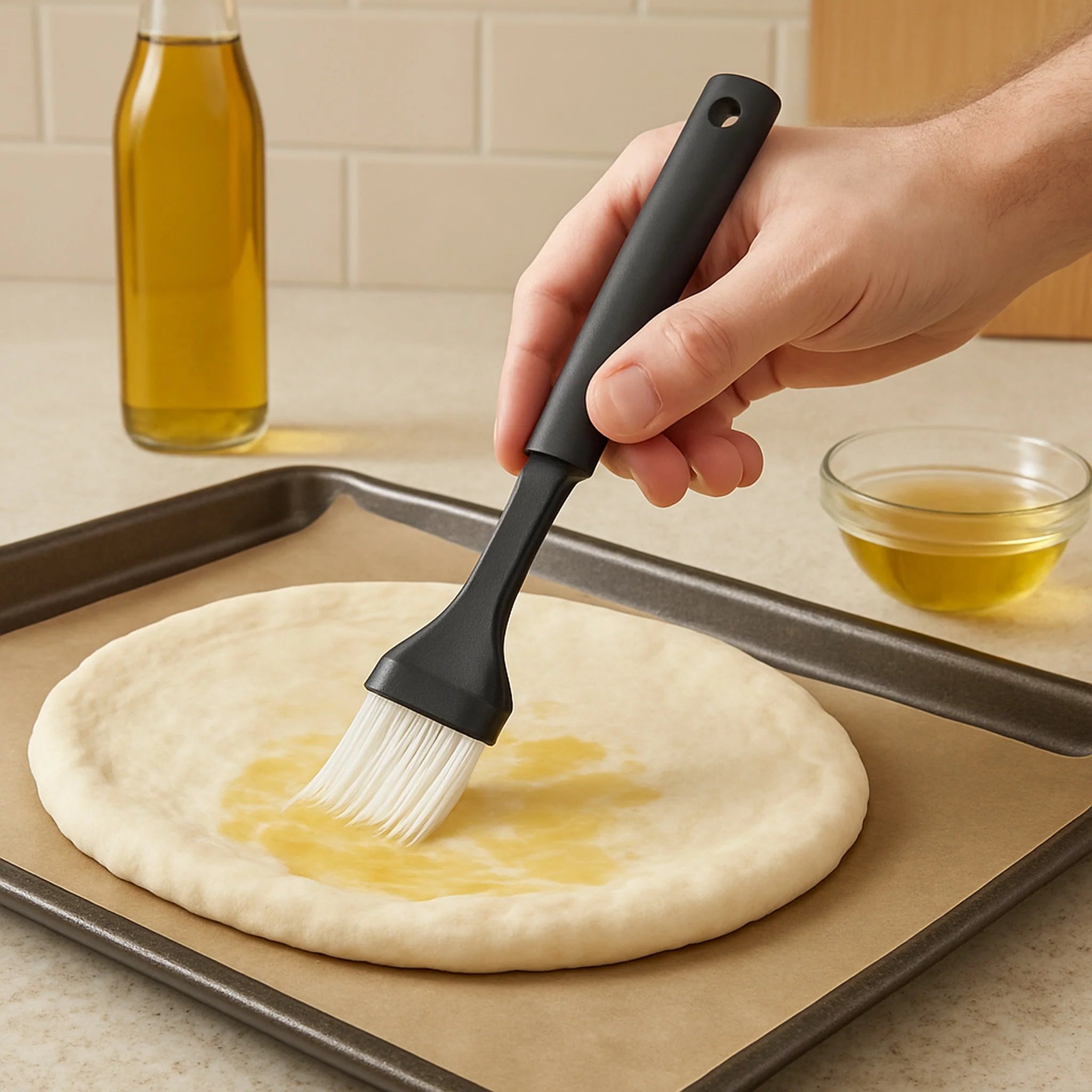 Regent Kitchen Basting Brush Plastic with Nylon Bristles 21183