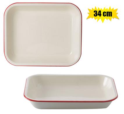 Enamel Baking Pan 27x34cm