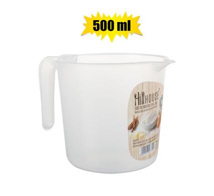 Hillhoise 500mlnMeasuring Jug Plastic 2 cup Size