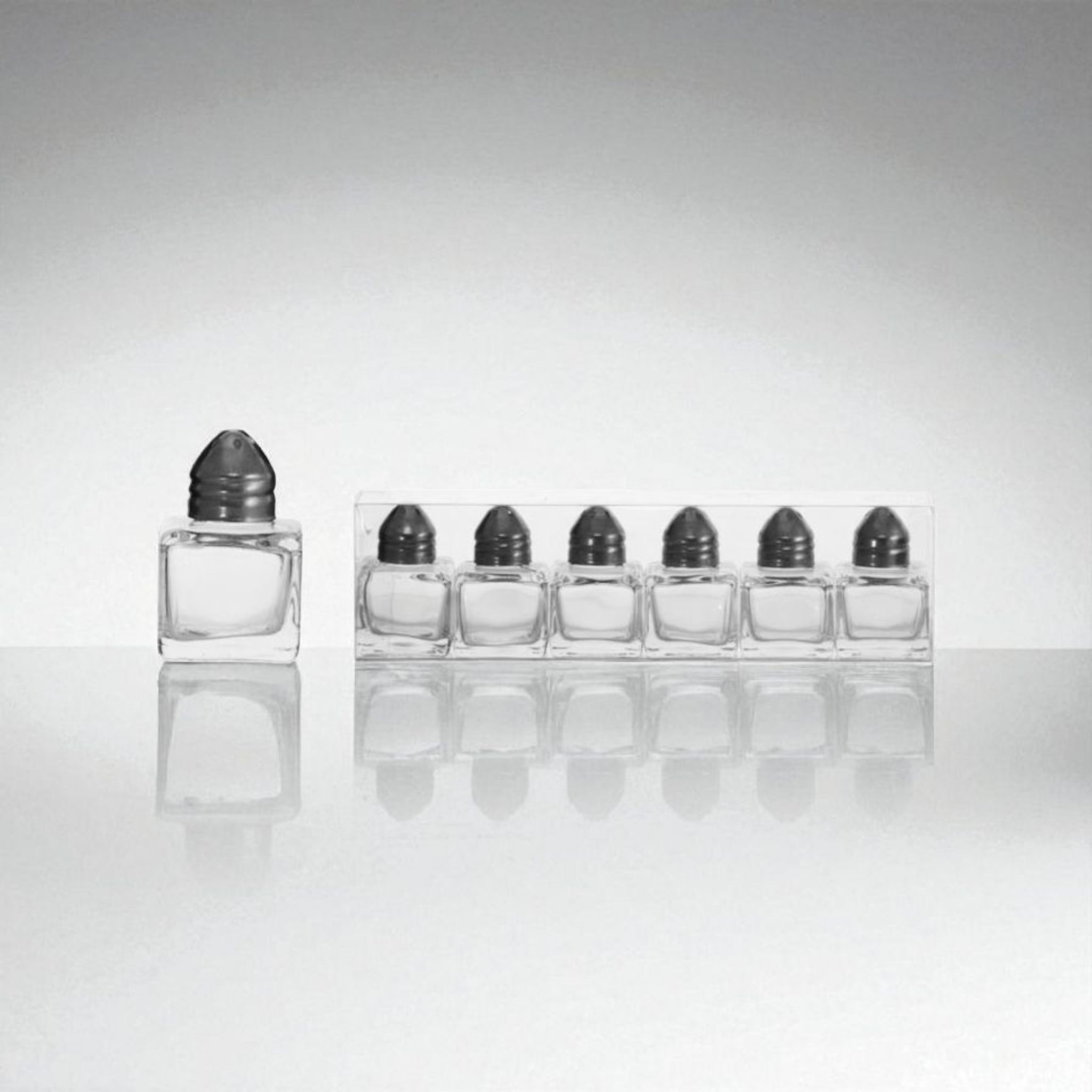 Regent Mini Salt & Paper Glass Shaker 10ml 6pack