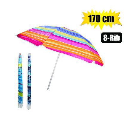 Beach Umbrella 170cm 8 Rib