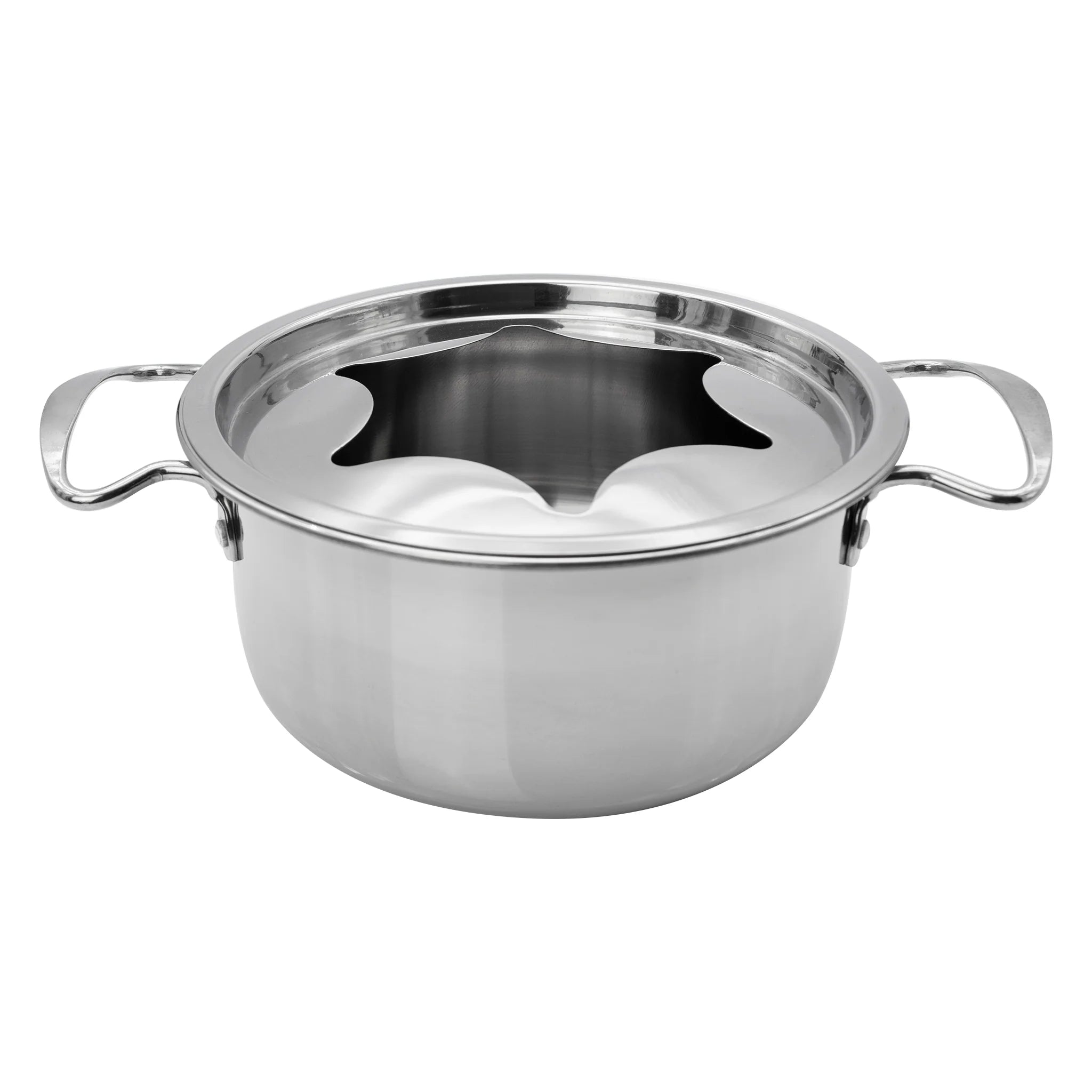 Regent Cookware Fondue Set with Burner and 6 fork 31530