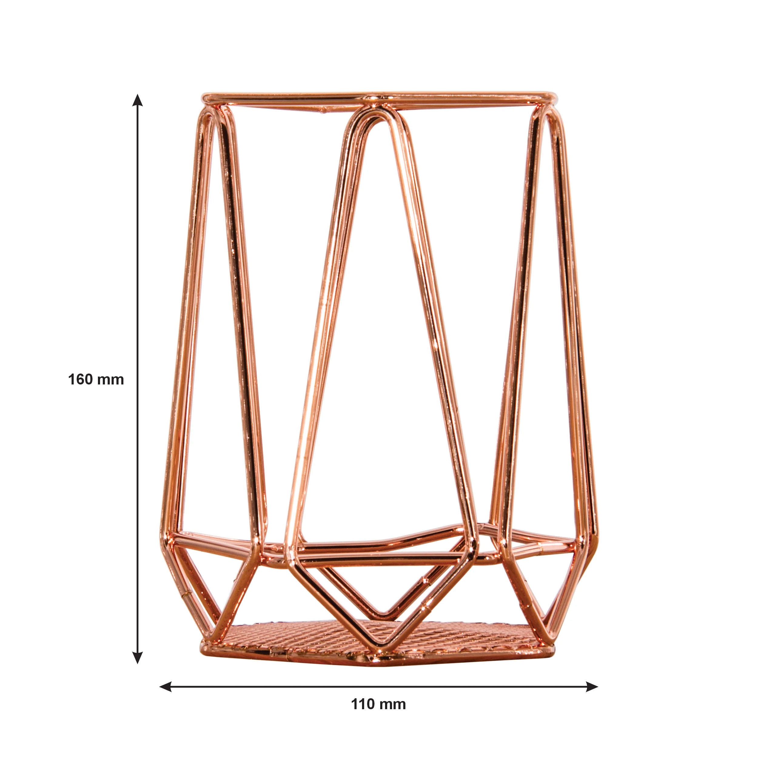 Regent Kitchen Utensil Holder Copper Plated 41605