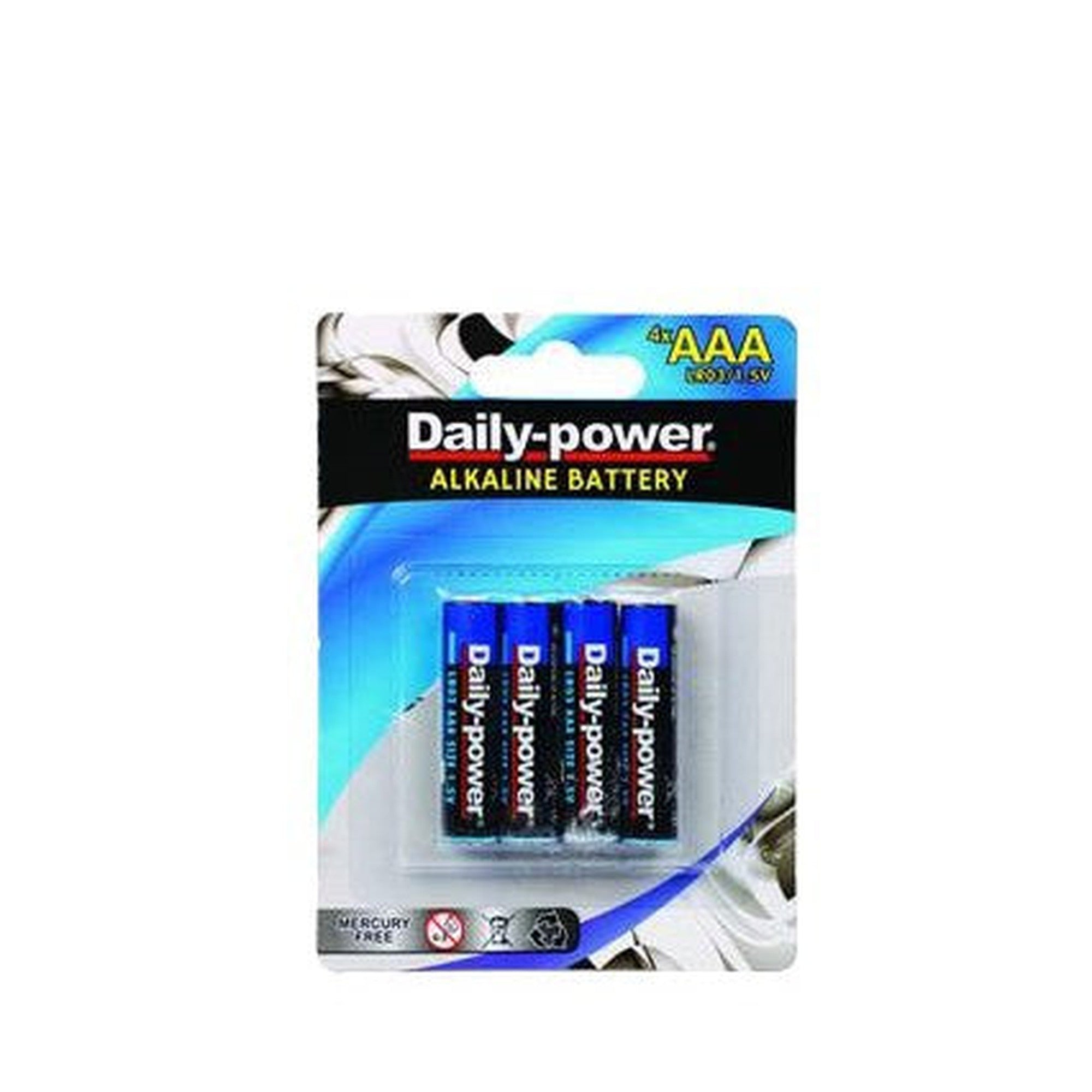 Batteries Alkaline AAA 4pack