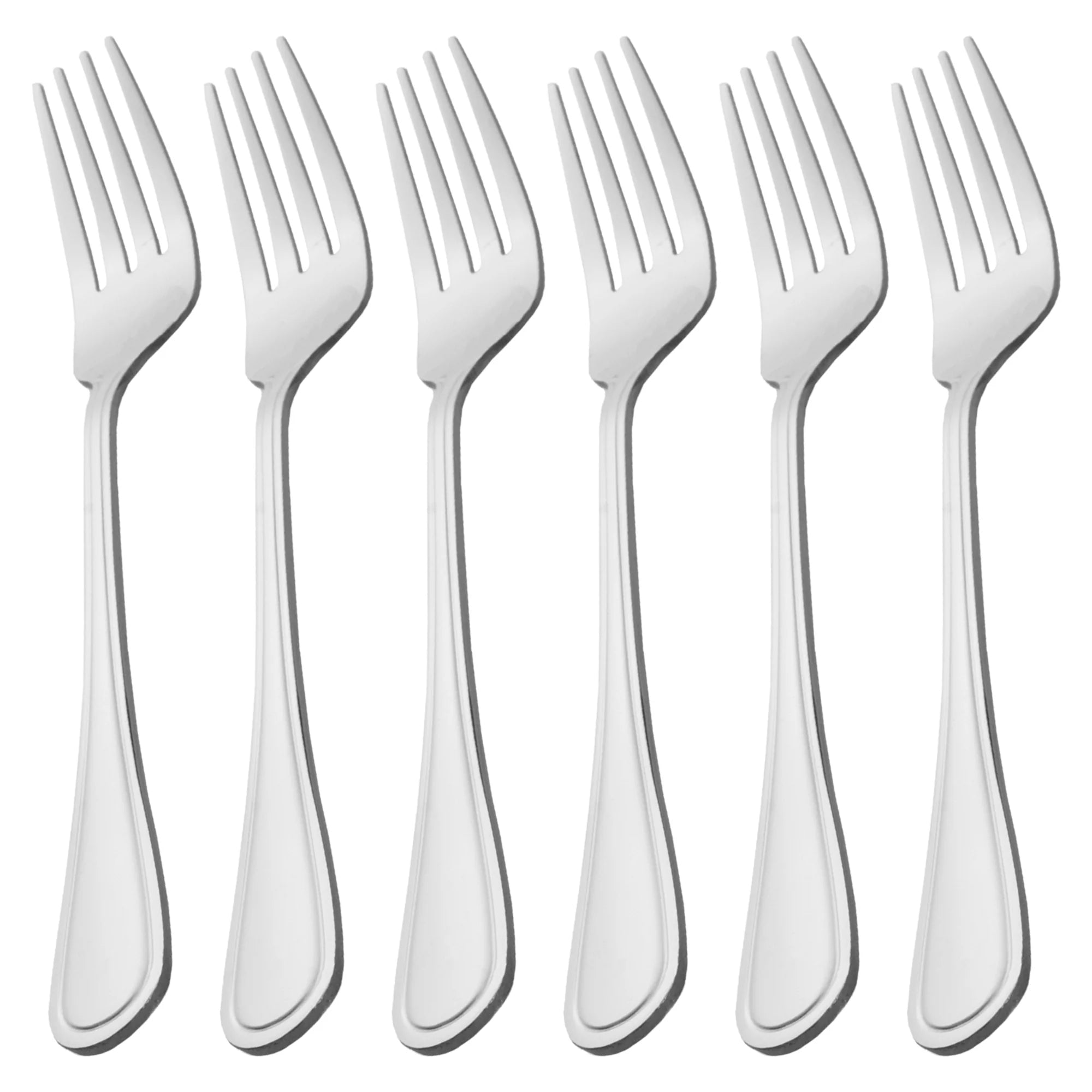 St James Cutlery Bristol Fork Stainless Steel 6pack 54081
