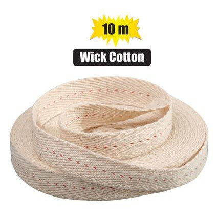 Cotton Wick 10m Roll 7 to 8 Inch