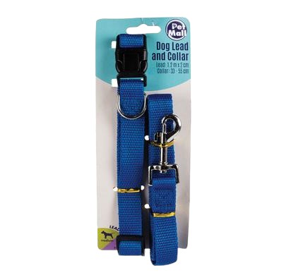 Pet Mall Dog Collar with Lead Set