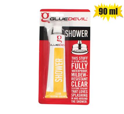 Glue Devil Silicone 90ml Shower Clear