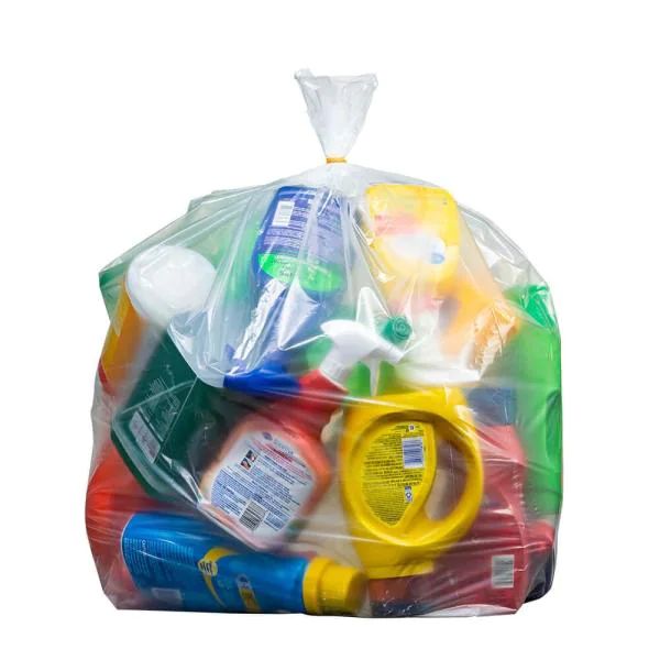 Plastic Packing Bag 525x778mm 130mic 25kg Clear 1pc