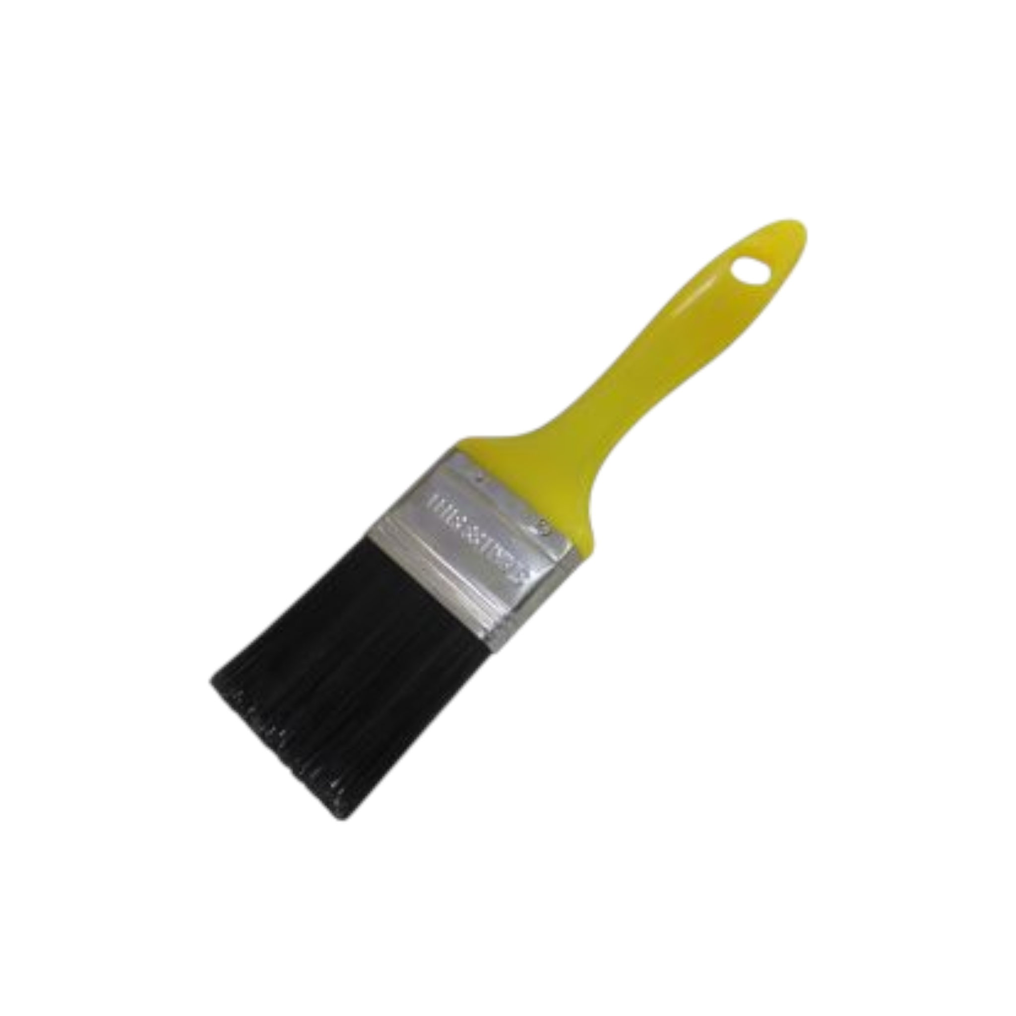 Paint Brush 18mm Yellow Plastic Handle