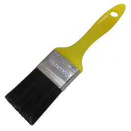 Paint Brush 50mm Yellow Plastic Handle