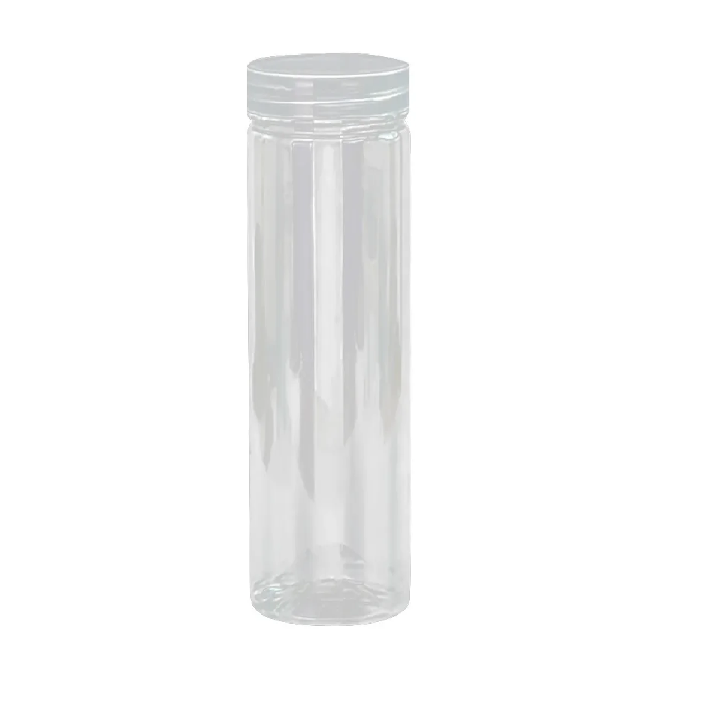 630ml Plastic Long Jar Bottle with Lid
