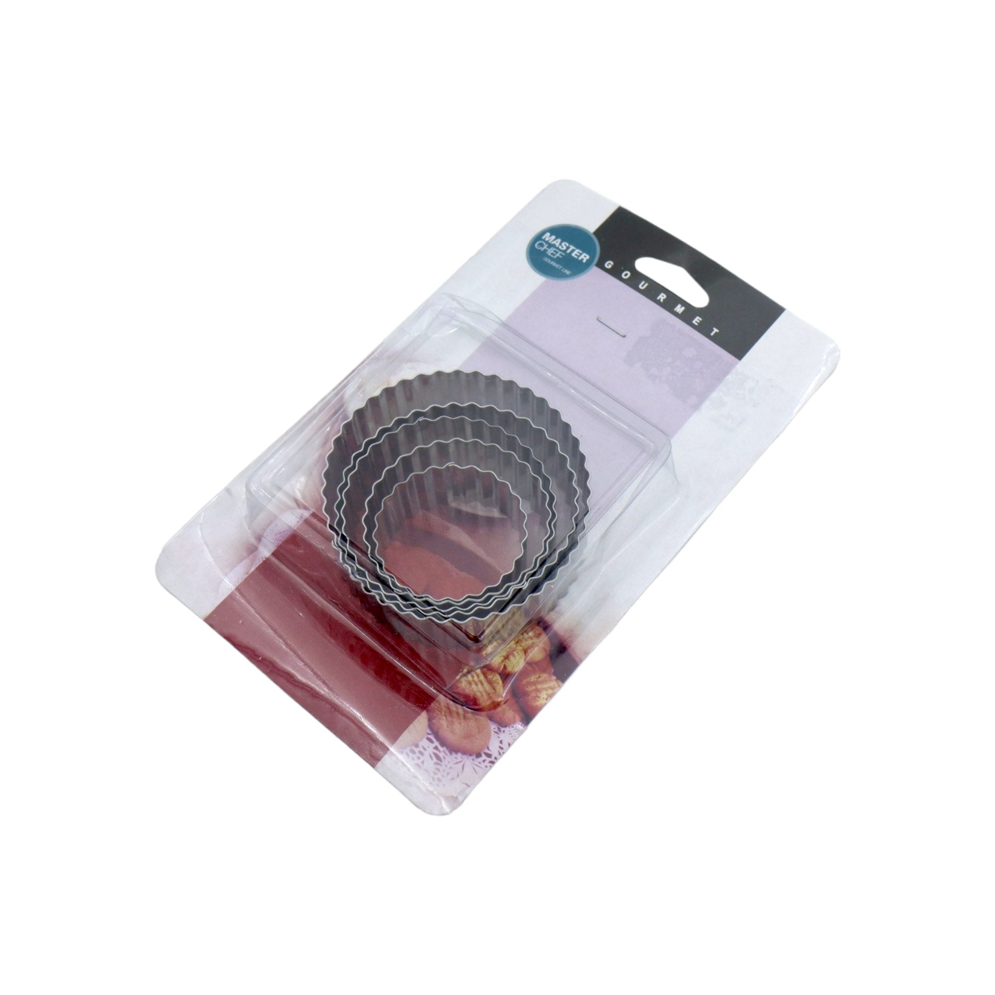 Cookie Cutters Round Stainless Steel 5pack 7396-1