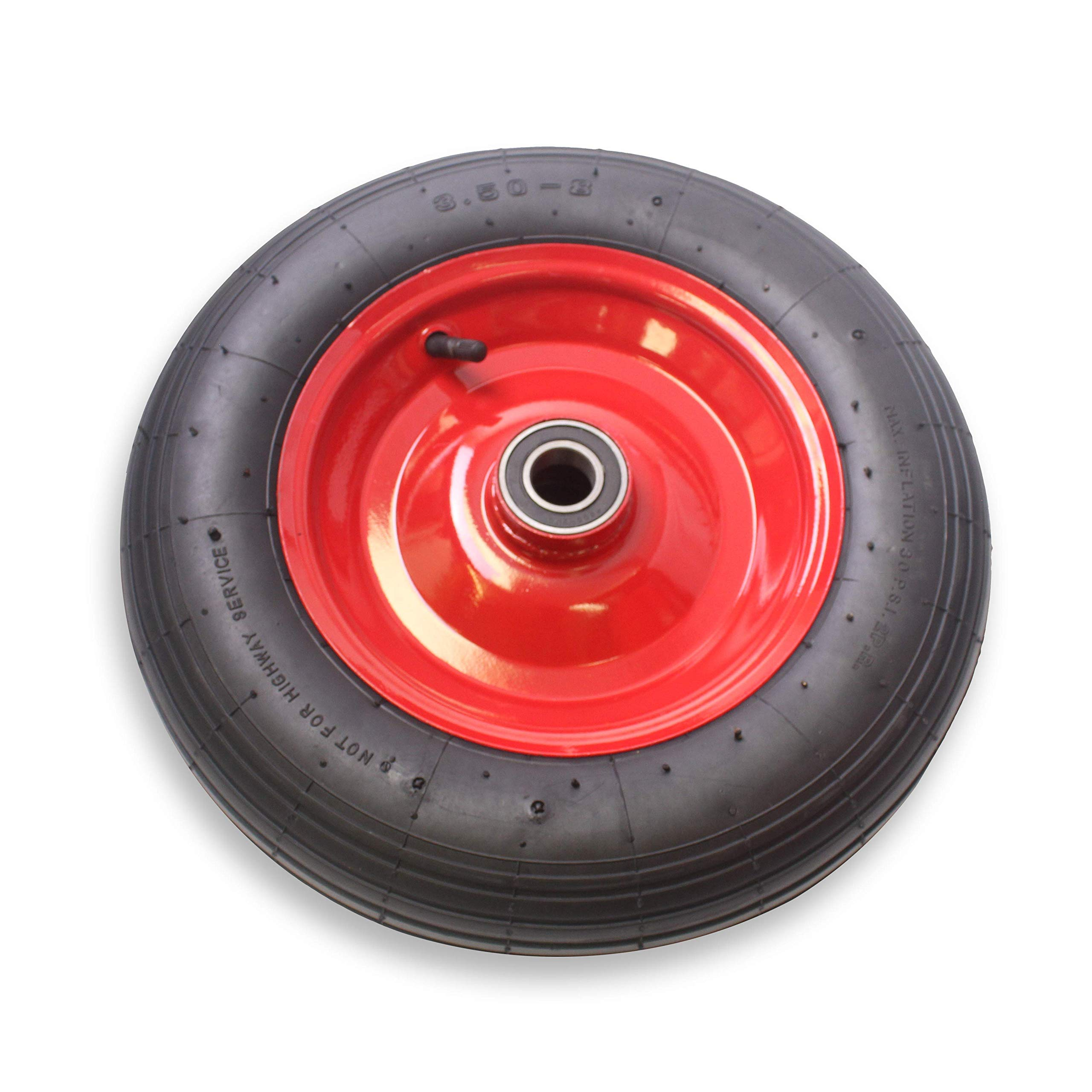 Pneumatic Wheel 25mm Ball Bearing WSP1644B5