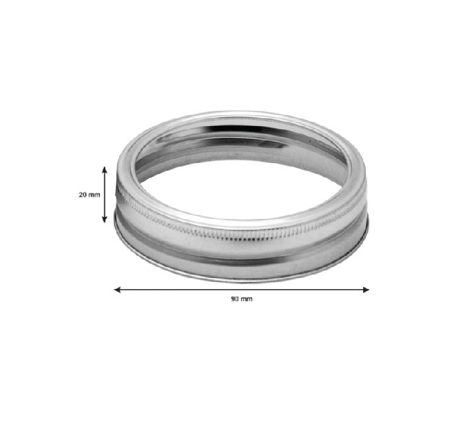 Consol Jar Screw Rings 2pc for 500ml and 1L Jars 14431