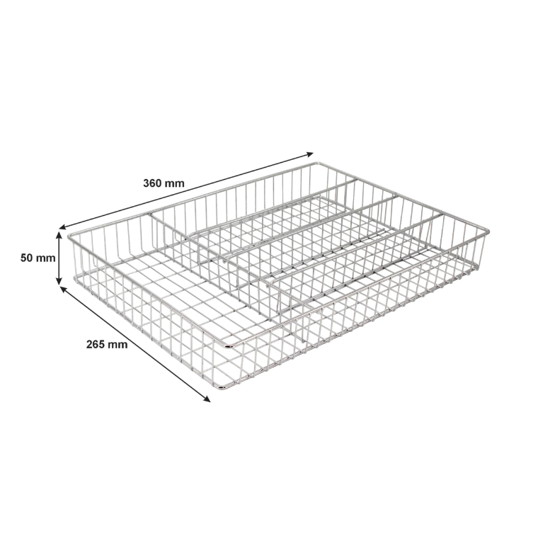 Regent Cutlery Tray Rectangular Chrome ware