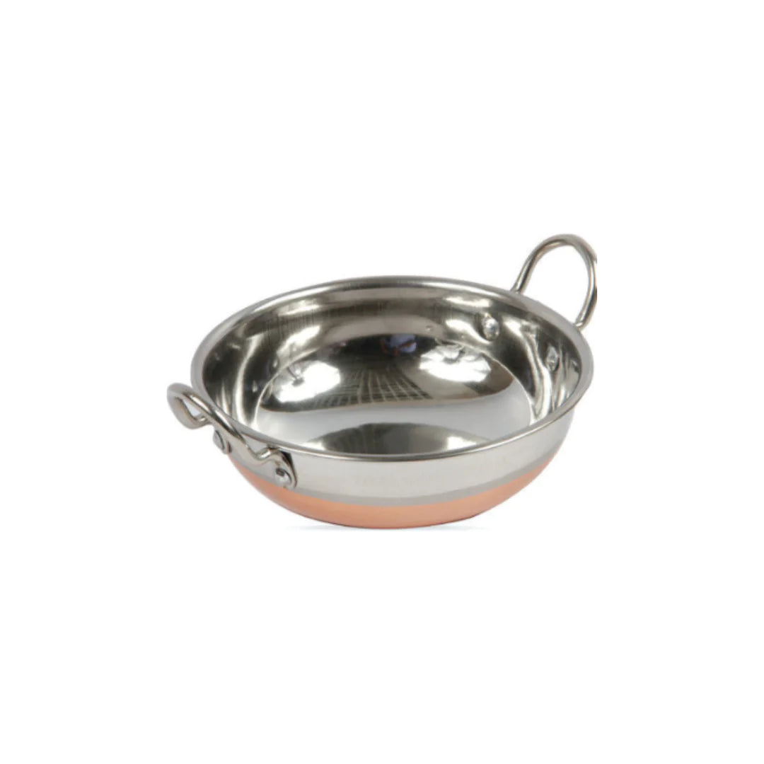 Serving Dish Roaster Kadhai Copper Bottom 14cm SGN1460