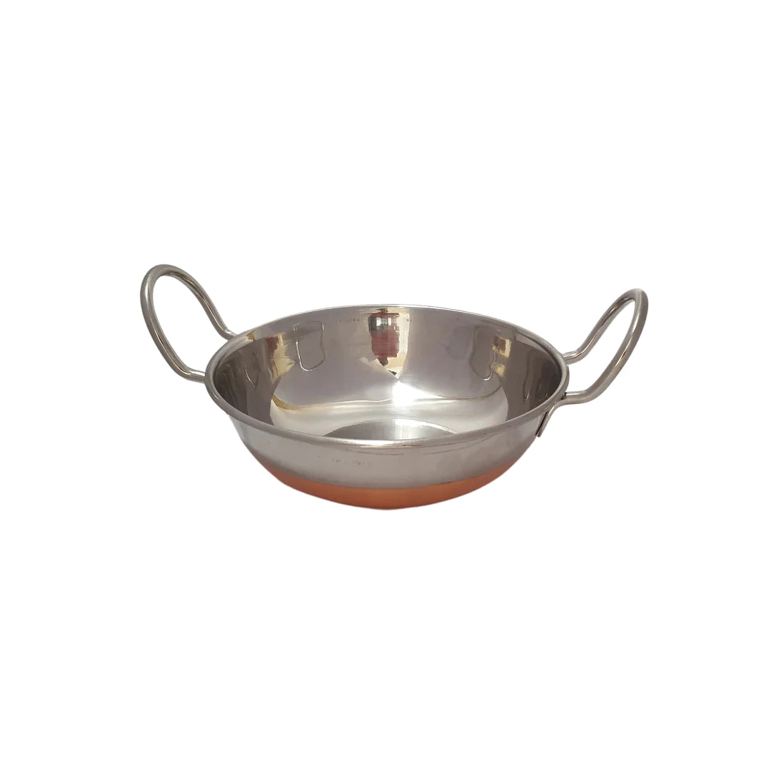 Serving Dish Roaster Kadhai Copper Bottom 14cm SGN1460