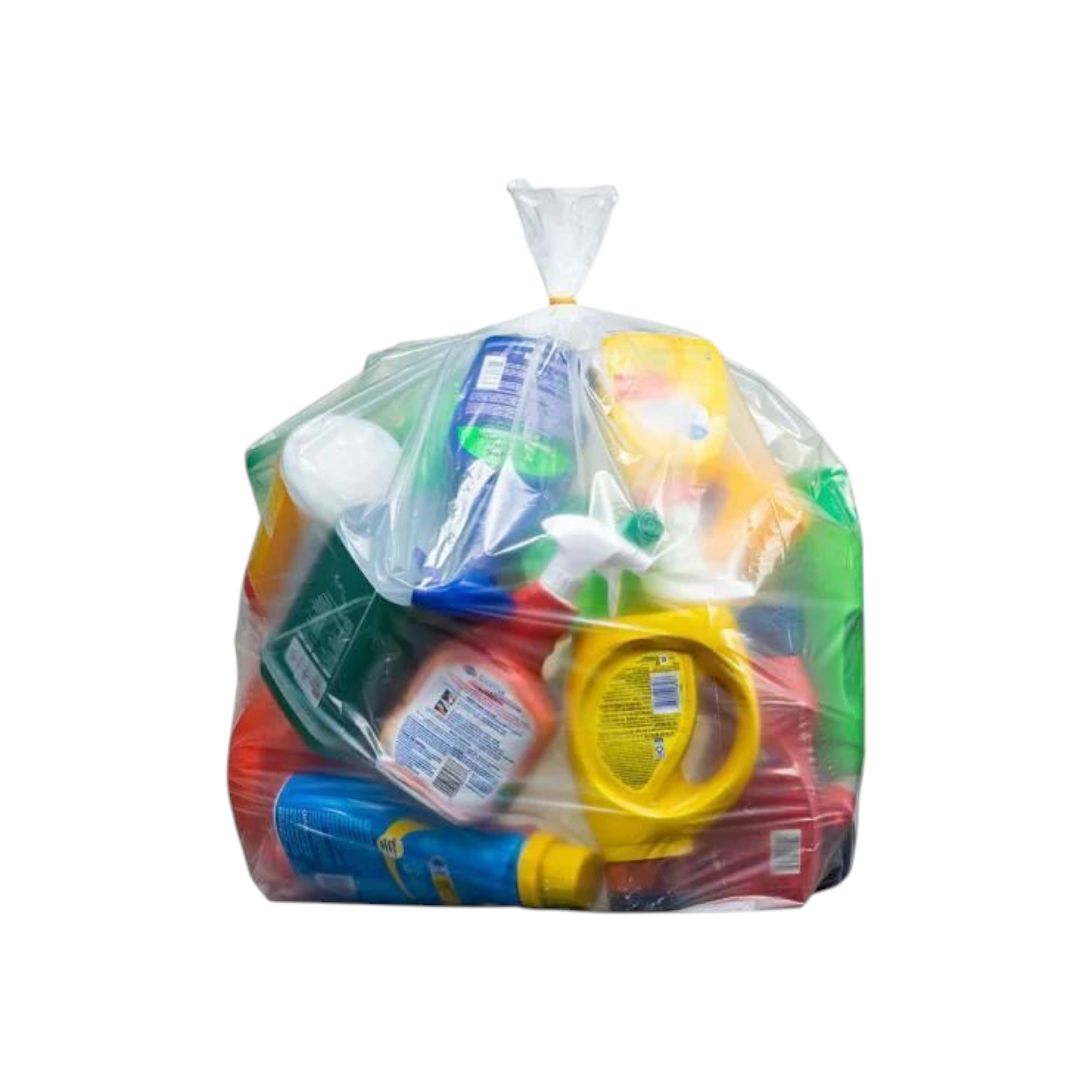 Plastic Bag 210x460mm 150microns 1000pack Smokey Recycled
