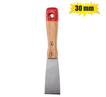 Paint Scraper Wooden Handle 30mm