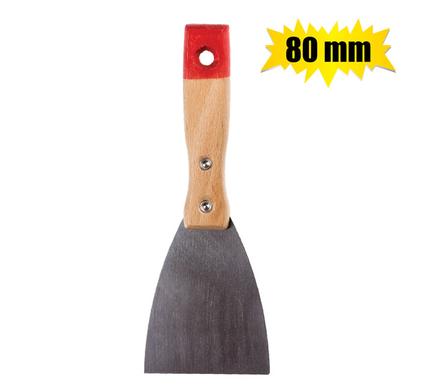 Paint Scraper Wooden Handle 80mm