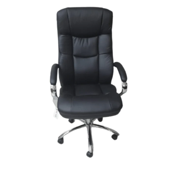 High Back Swivel Chair Genuine Leather STL316
