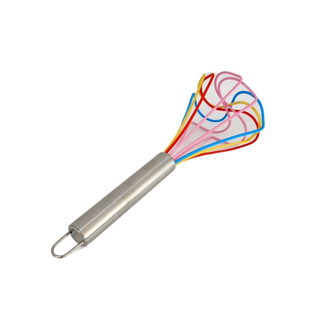 Silicone Whisk 21cm With Stainless Steel Handle SGN1686