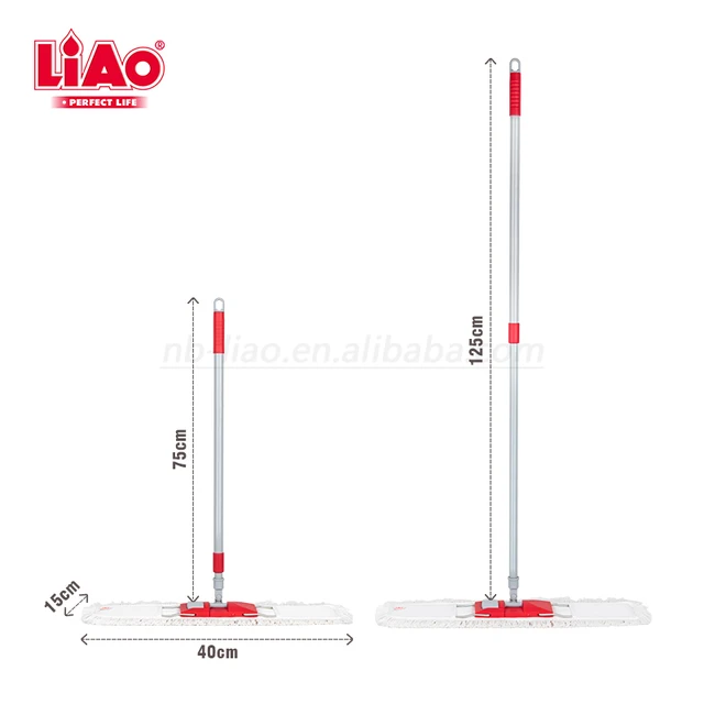 LIAO Cotton Mop Extendable Swivel XHCL005