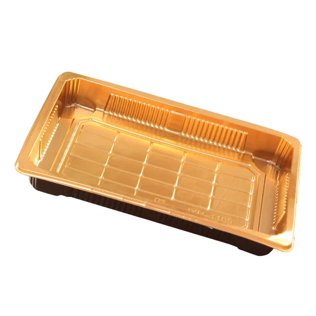 Disposable Serving To Go Plastic Box with Clear Lid 220x90x20mm