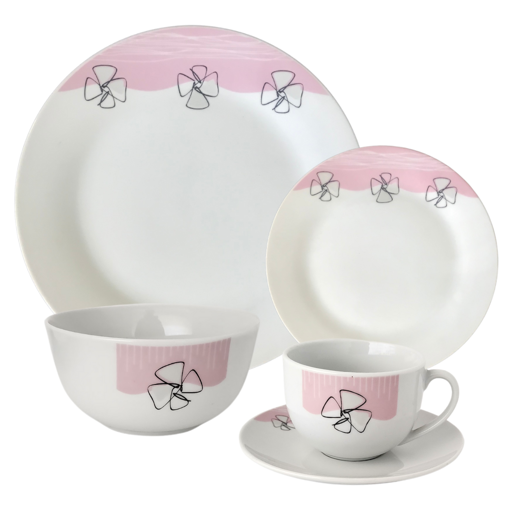 Porcelain Dinner Set 20pc Round SGN1708