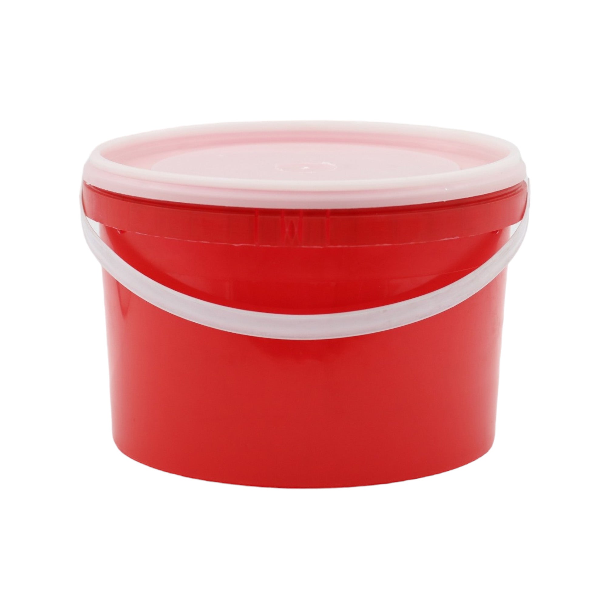 2L Plastic Bucket - Party Bucket Air Tight Lid