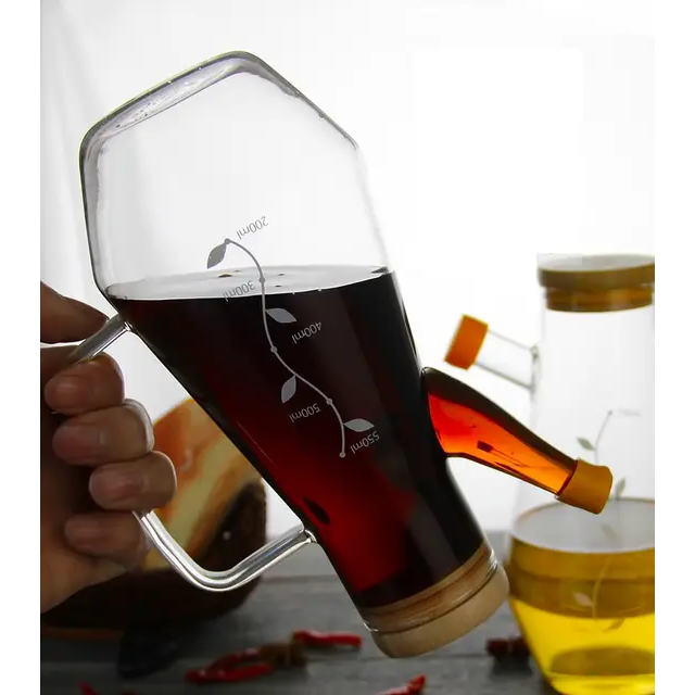 Borosilicate Glass Oil Bottle 550ml