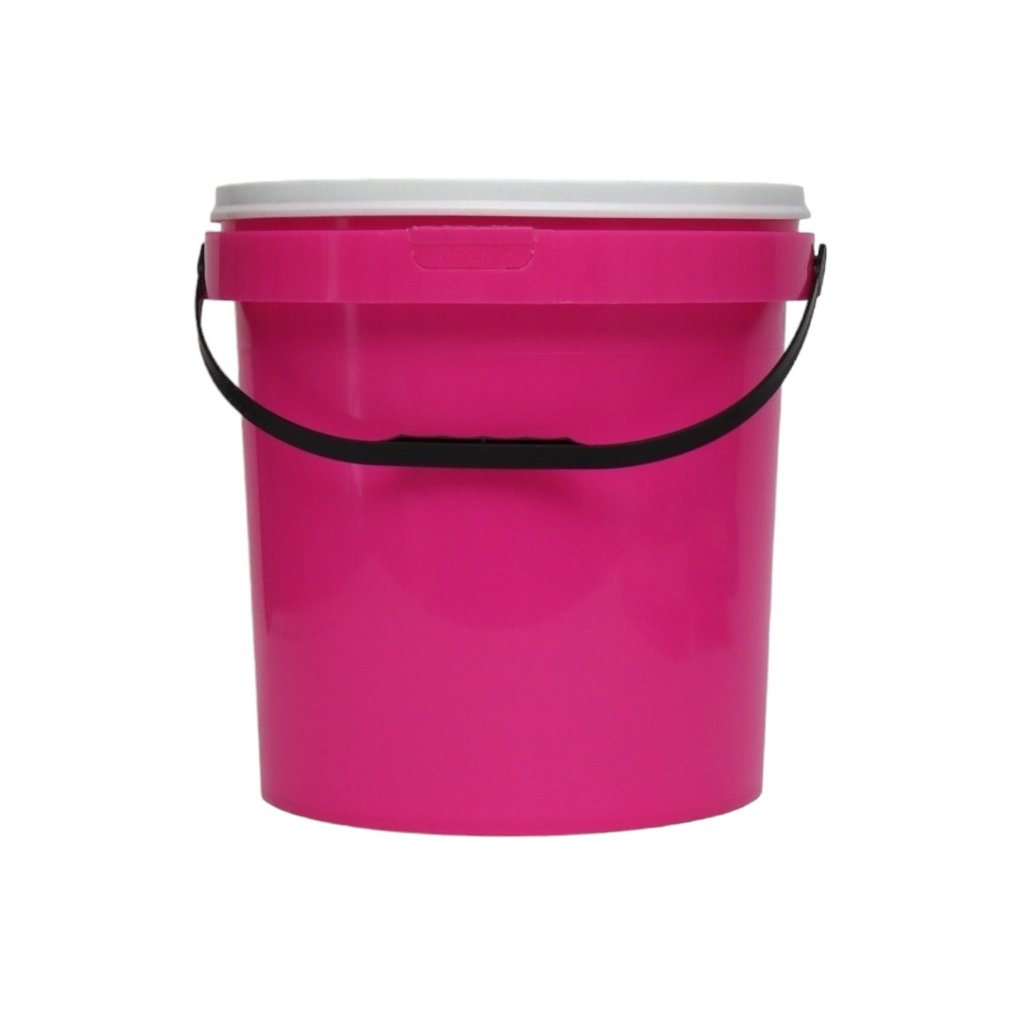 20L Plastic Bucket Air Tight Lid Assorted Color
