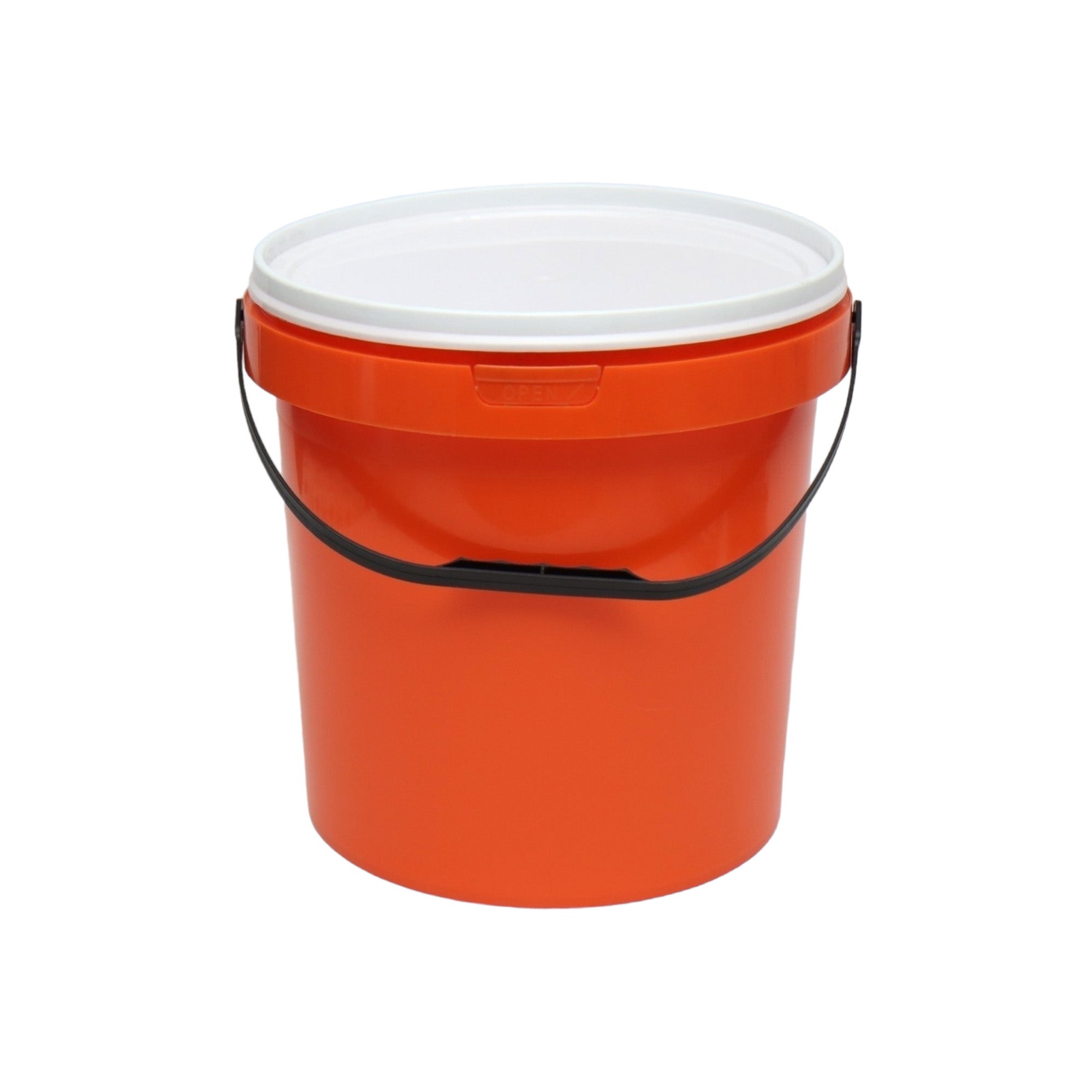 25L Plastic Bucket Air Tight Lid Assorted Color