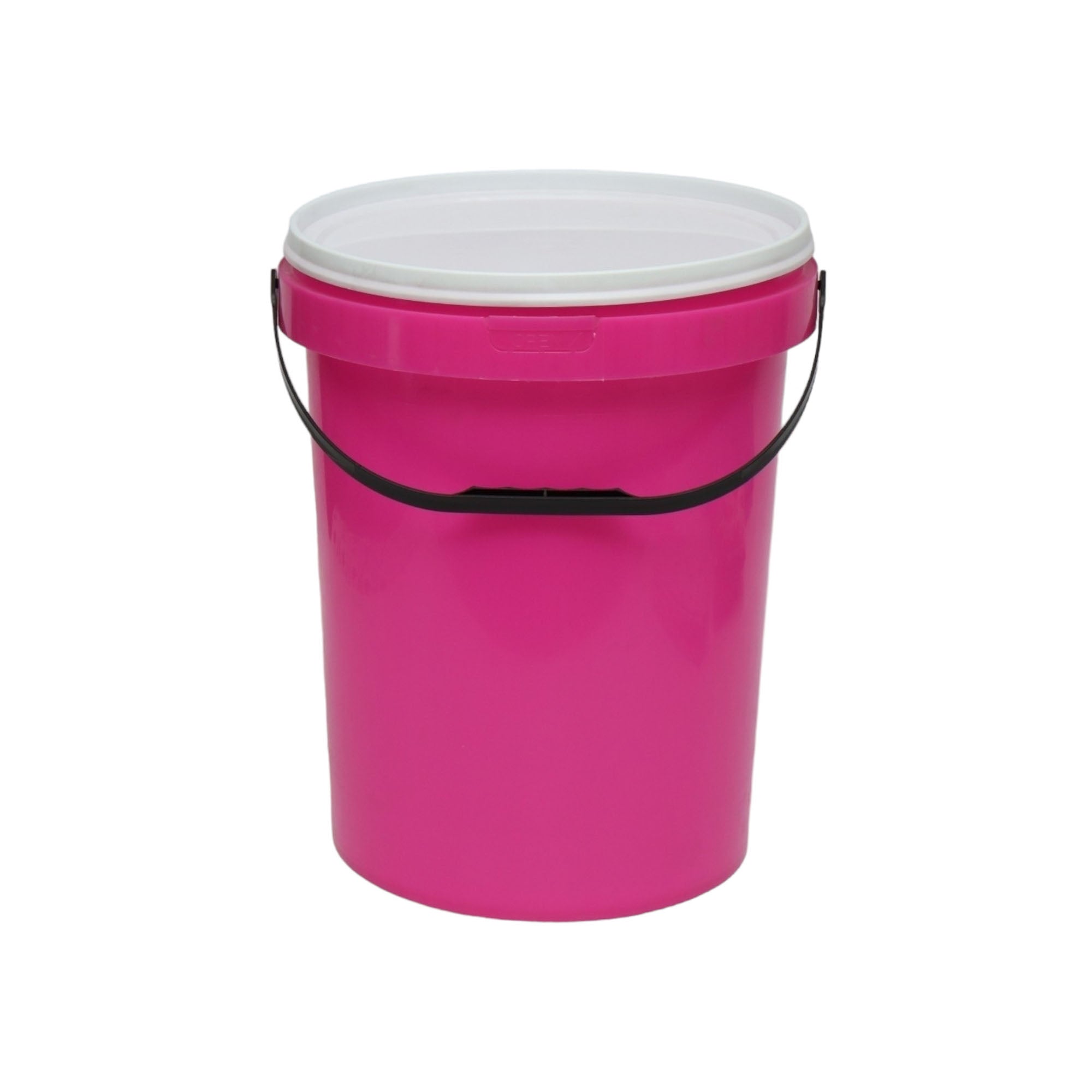 25L Plastic Bucket Air Tight Lid Assorted Color