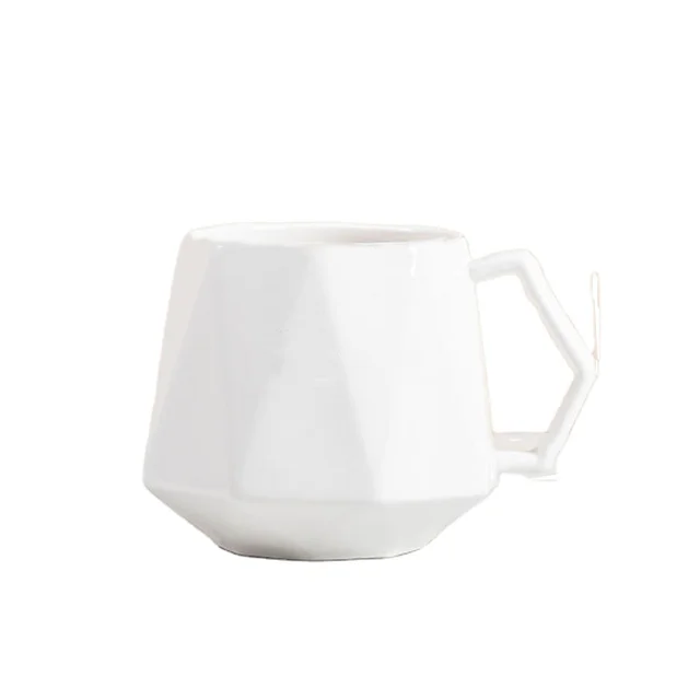 Ceramic Diamond Coffee Mug 12x7.5x9cm