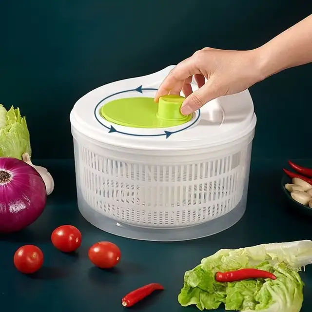 3L Plastic Salad Spinner