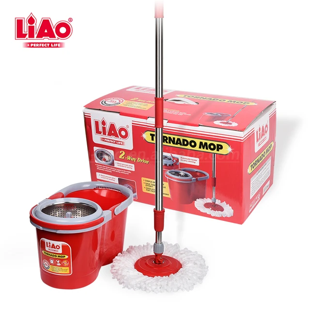 LIAO Tornado Mop with Bucket Steel XHCL087