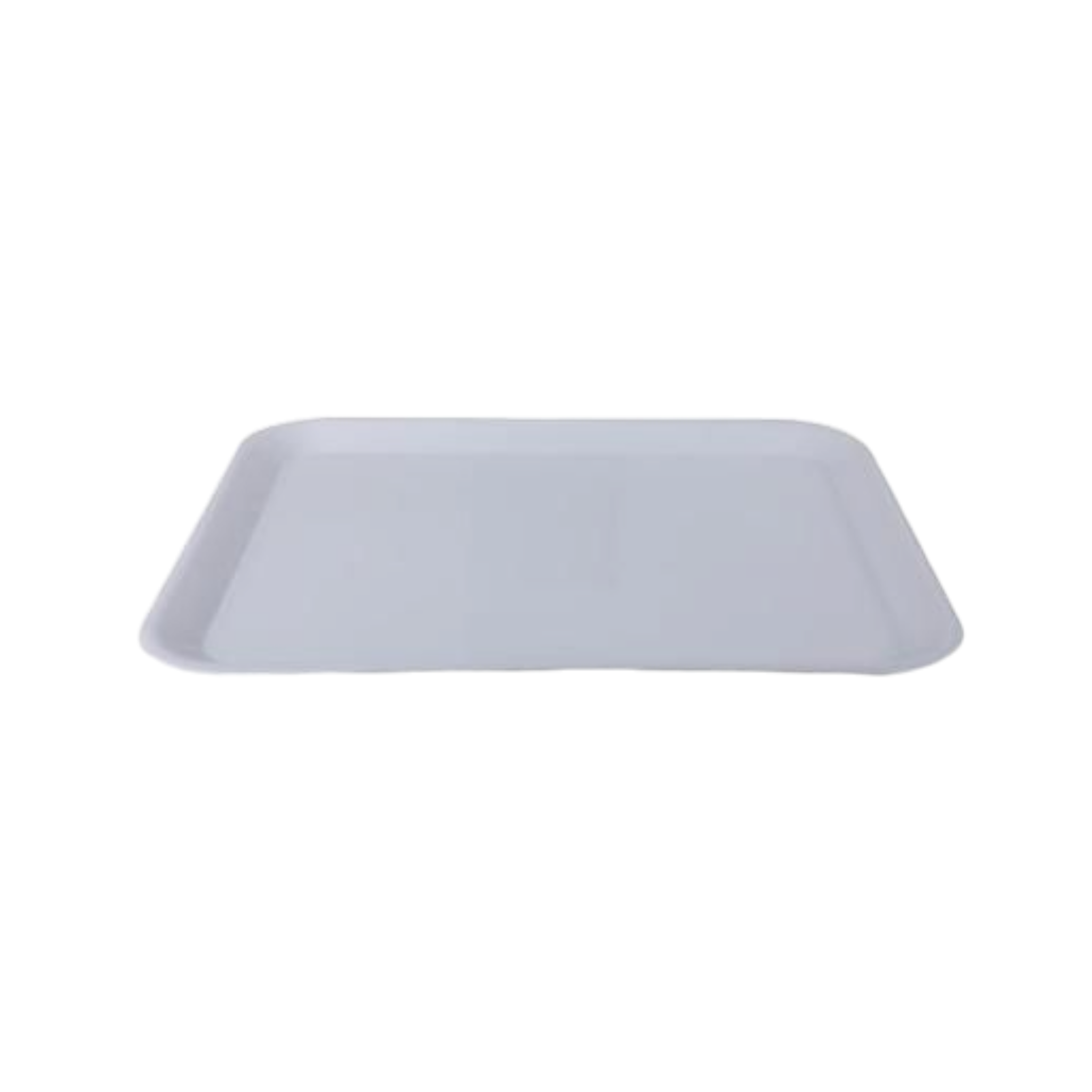 Melamine White Serving Tray Rectangular 38x27cm