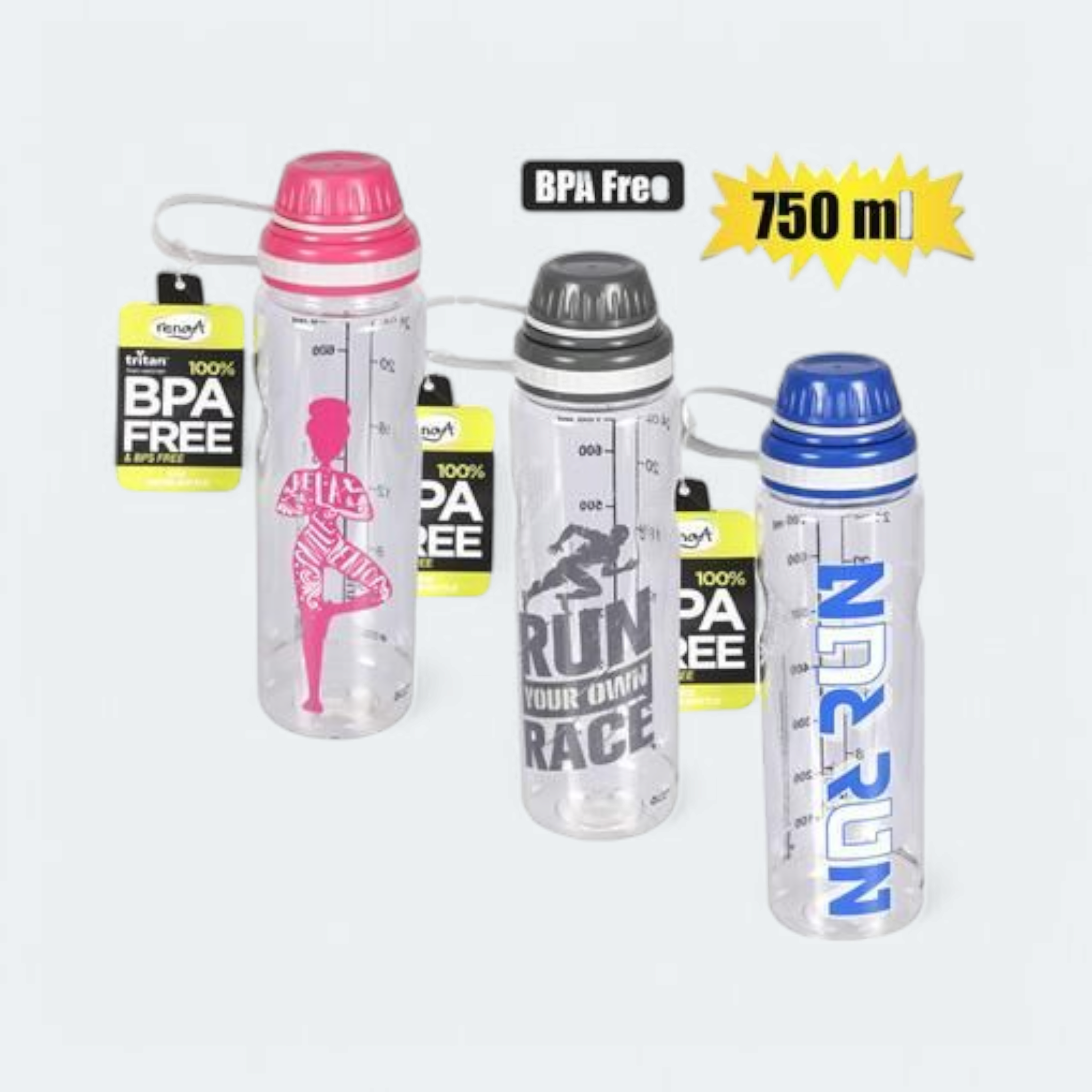 750ml Tritan Sports Water Bottle