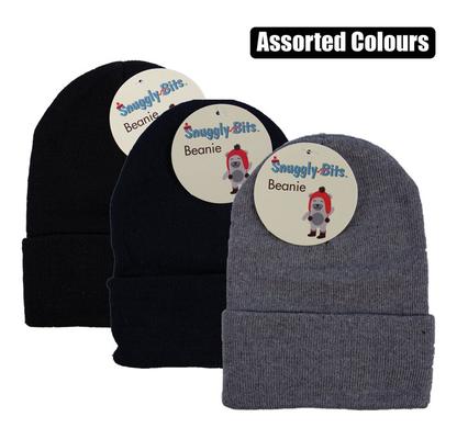 Beanie Adult Plain Colour Assorted