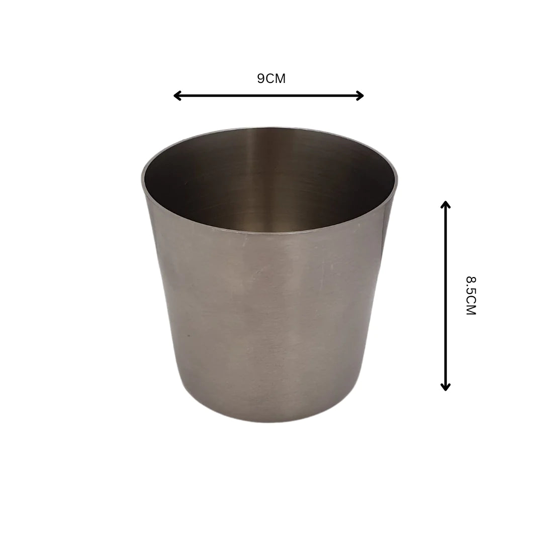 French Fry Chip Cup 3.4inch Stainless Steel SGN1756