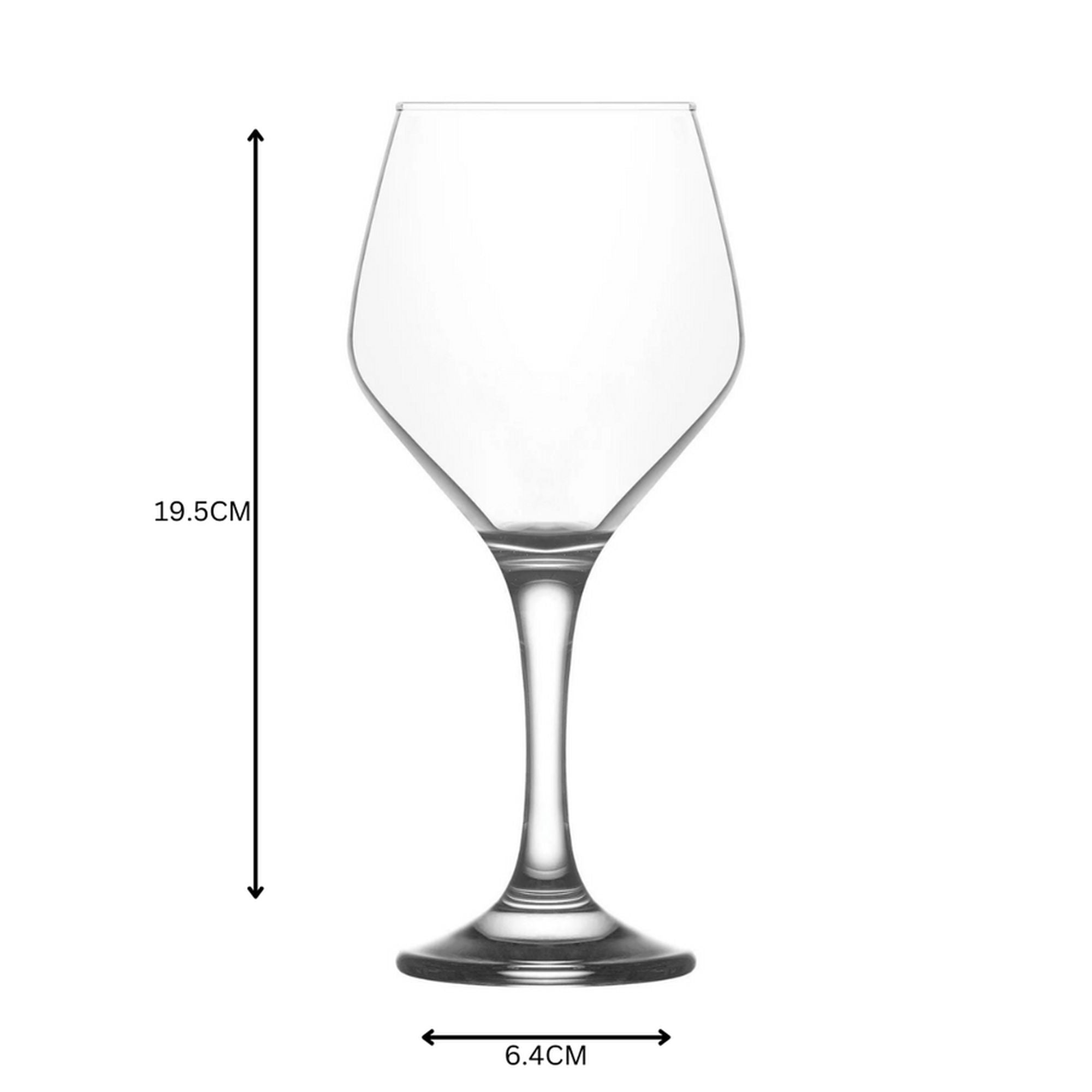 LAV Ella Glass Tumbler 330ml Red Wine 6pack SGN1871