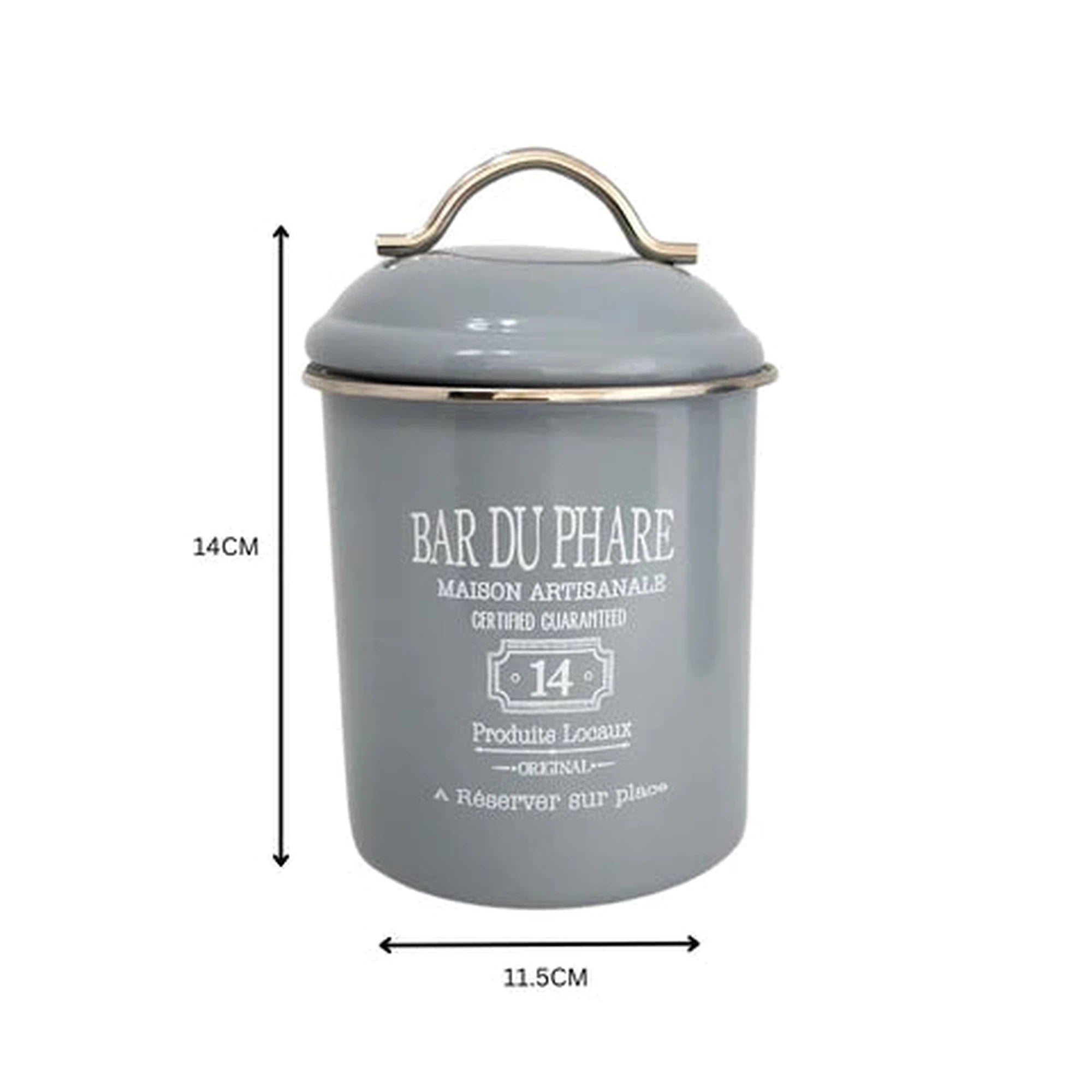 Storage Canister Container Stainless Steel SGN1889