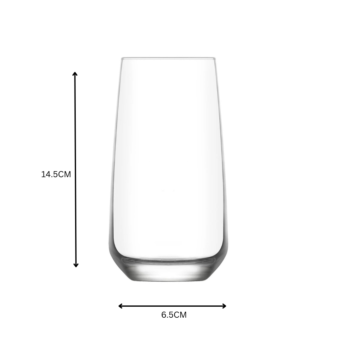 LAV Lal Hiball Glass Tumbler 480ml 1pc