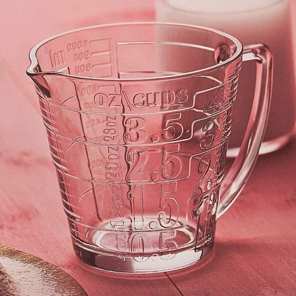 Pasabahce Measuring Jug 1L Glass with Embossed Measurements 23273