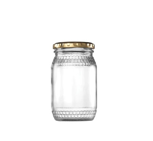 Consol Glass Honey Jar 352ml 500g BN0300