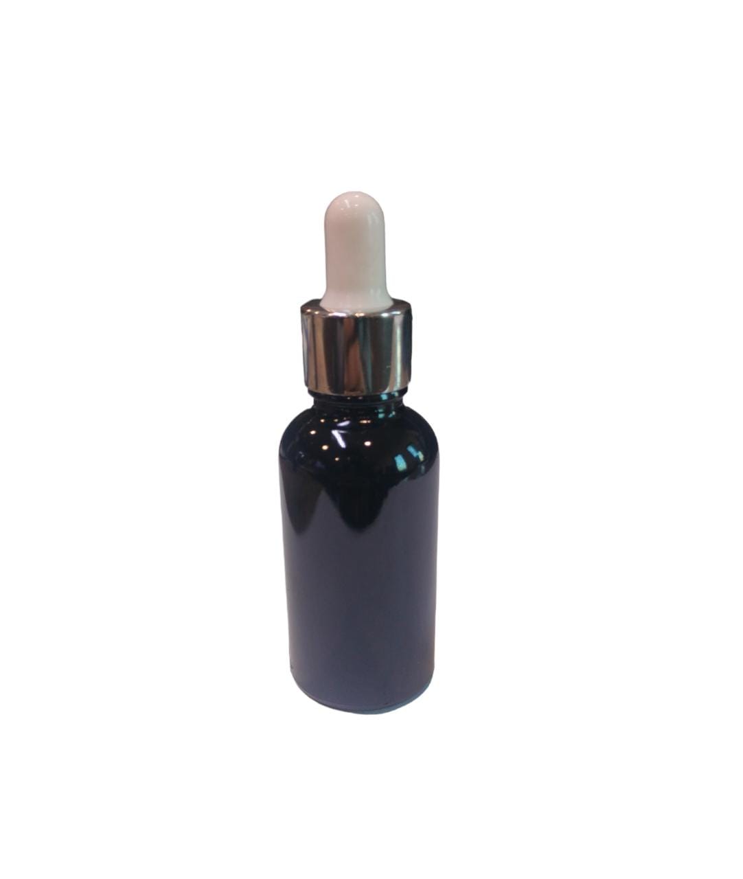 30ml Glass Dropper Bottle Black with Pipette Lid