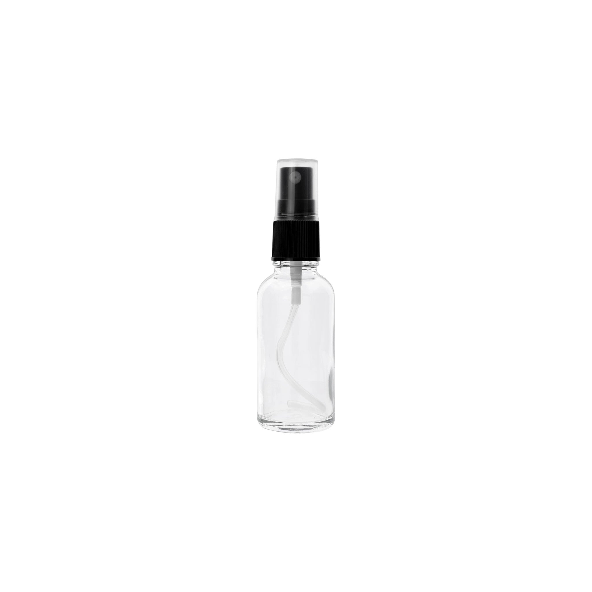Regent Glass Mist Spray Bottle with Black Lid 4pack 35ml